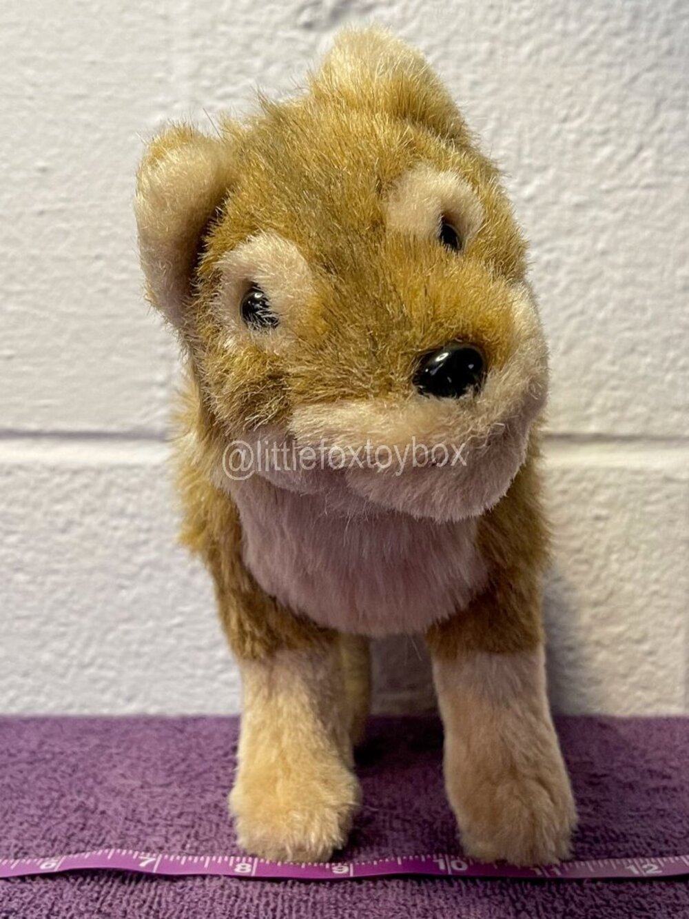 American Girl Kaya Tatlo Dog Plush GLJ45 2019 Brown Wolf Puppy Doll Pet ESSA Wow